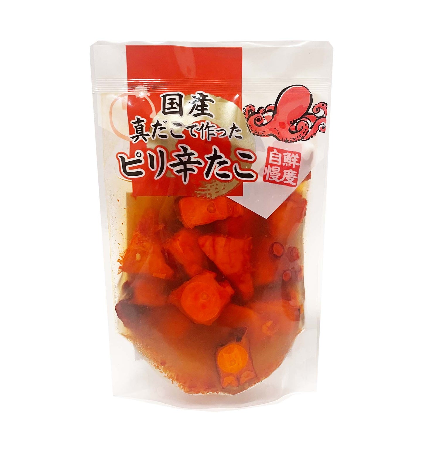 国産 真だこで作ったピリ辛たこ